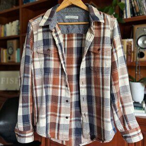 Outerknown Blanket Shirt Jacket – Plaid (Size Small)